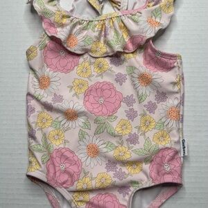 SOLD 3-6 Month Baby Girl One Piece Swimsuit by Gerber Baby 🌼🌸